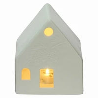 Holiday Time Décor en céramique blanche DEL 11.5cm