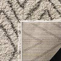 SAFAVIEH Hudson Augustine Geometric Shag Area Rug