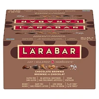 Larabar Gluten Free Chocolate Brownie, 16 bars x 45 g, 720 g