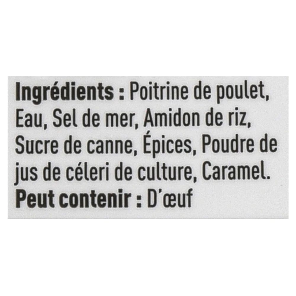 Poitrine de poulet rôti au four avec ingrédients naturels Piller's