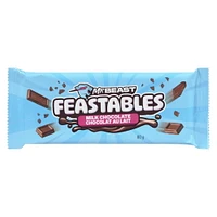 Feastables MrBeast Milk Chocolate Bar, 60g, 1 Count, Feastables MrBeast Milk Chocolate Bar, 60g