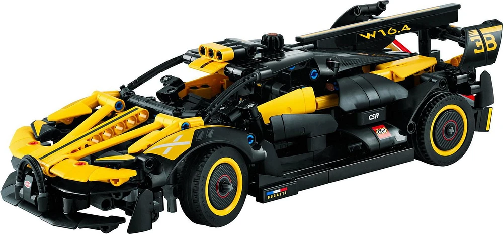 LEGO Technic Bolide Bugatti; kit de construction 9+ de voiture sport et de mini moteur 42151 Comprend 905 pièces, 9+ ans