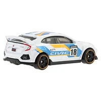 2018 Honda Civic véhicule Honda Hot Wheels à l’échelle 1:64
