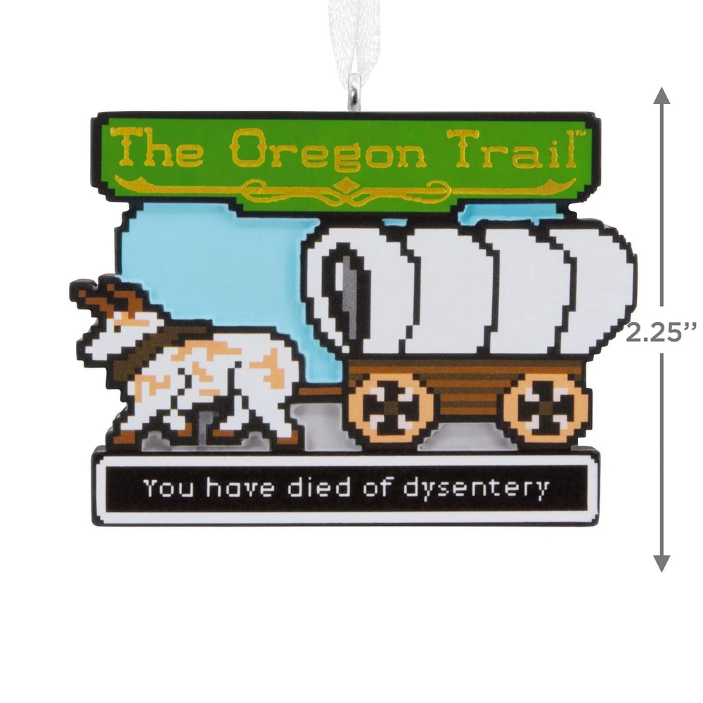 Décoration Hallmark de Noël (Jeu vidéo, The Oregon Trail)