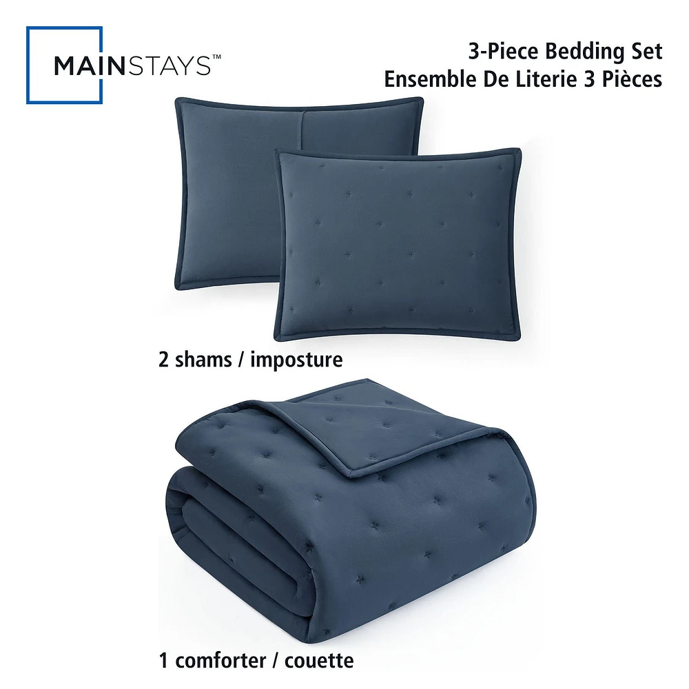 Mainstays 3-Piece Comforter Set