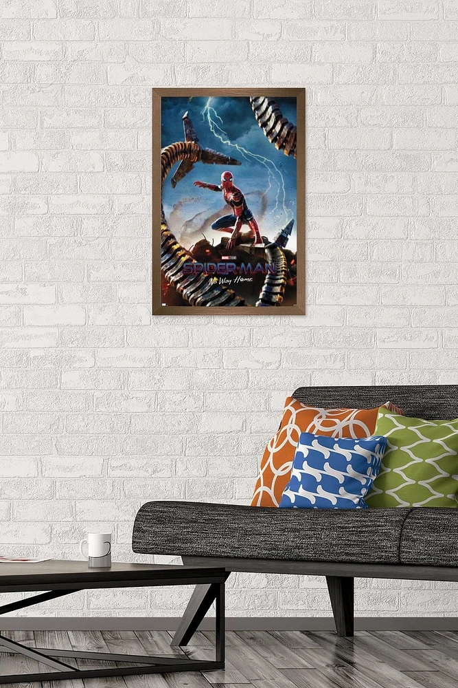 Marvel Spider-Man: No Way Home - Teaser Wall Poster, 22.375" x 34"