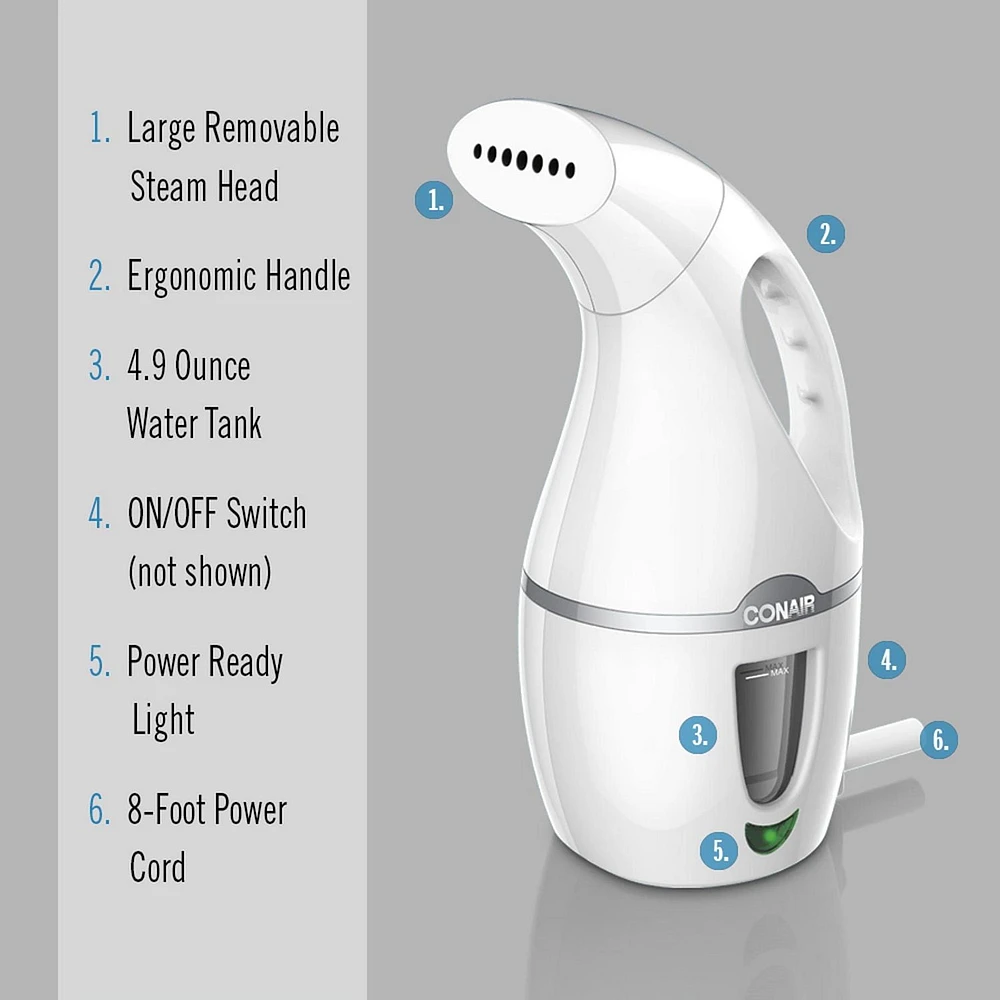 Travel Fabric Steamer 1100 Watts
