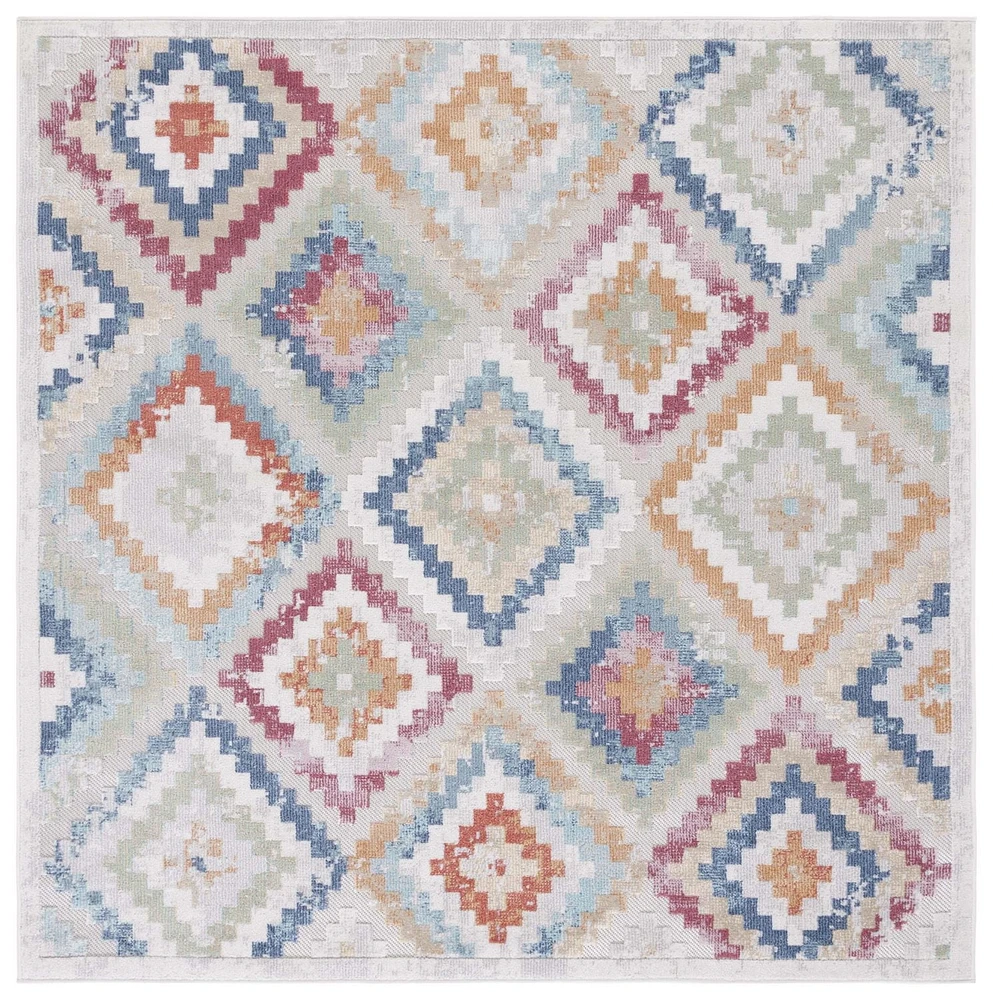 SAFAVIEH Cabana Carina Geometric Indoor/Outdoor Area Rug