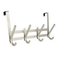 era Zeus over The Door 4 Hook Warm Silver, 14.57" x 8.74"