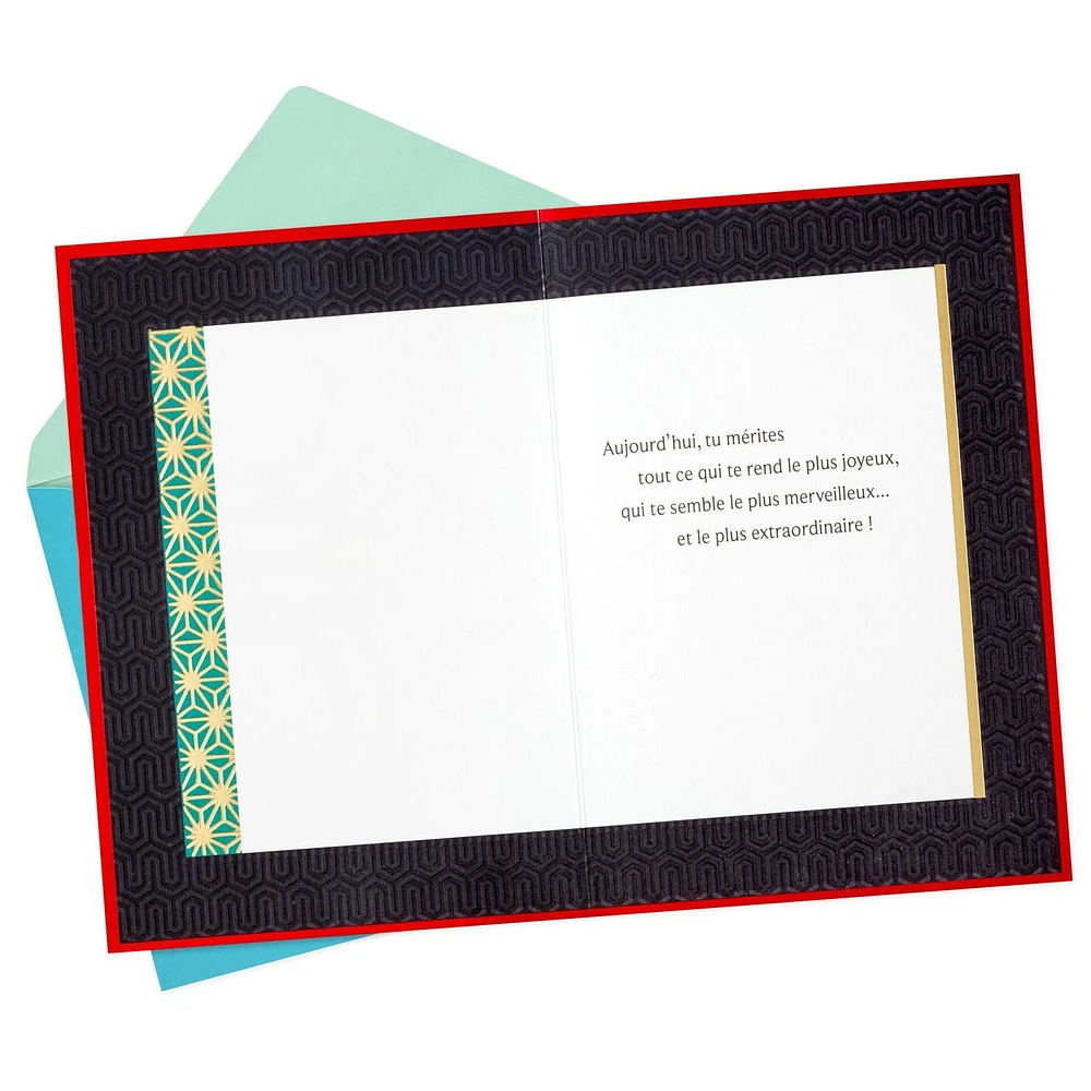 Hallmark Birthday Card (Foil Birthday Candles)