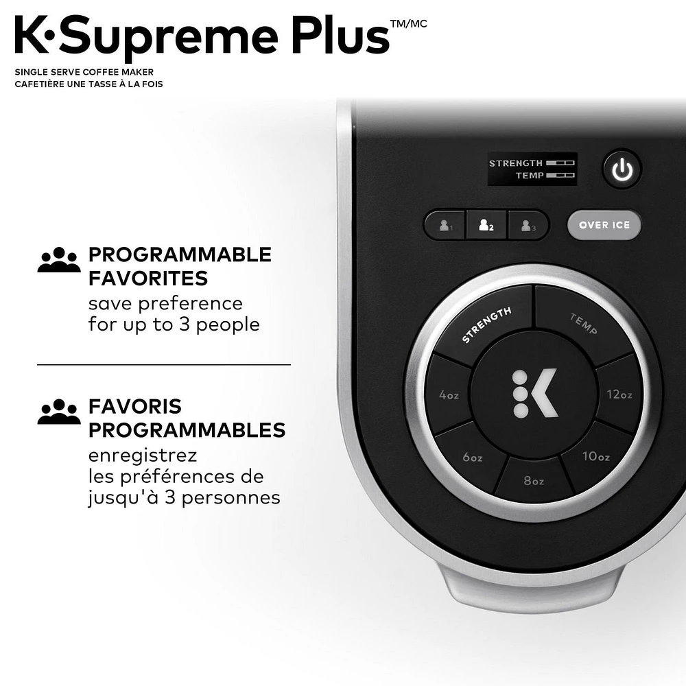 Keurig K-Supreme Plus Single Serve K-Cup Pod Coffee Maker, Multistream