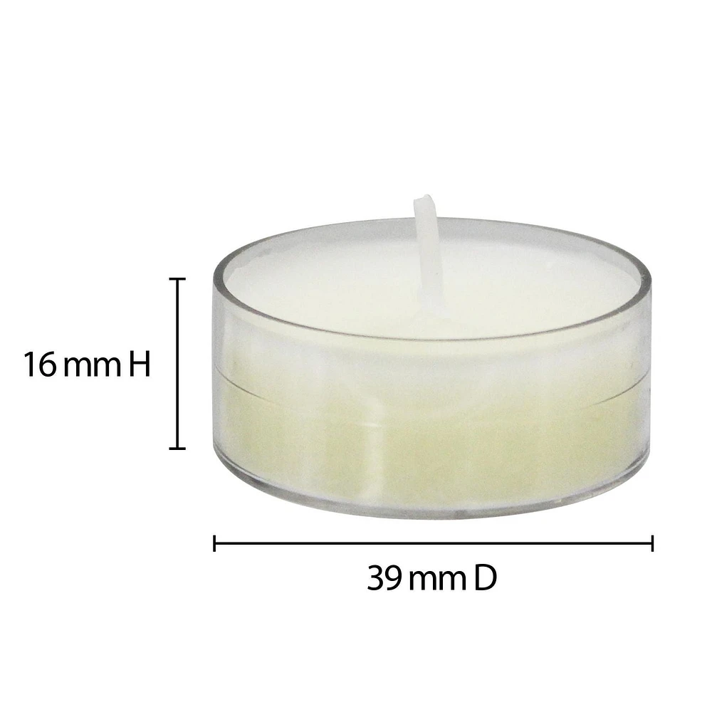 Mainstays Ivoire lumignons, non parfumé Paquet de 30