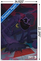 Poppy Playtime: Chapter 3 - CatNap Wall Poster