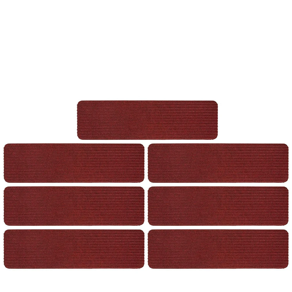 Ottomanson Lifesaver Collection Utility Ribbed Stair Tread