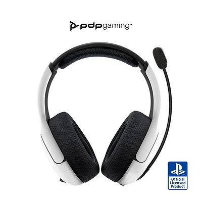 PDP Gaming LVL50 Wireless Stereo Gaming Headset: White - PlayStation 5, PlayStation 4