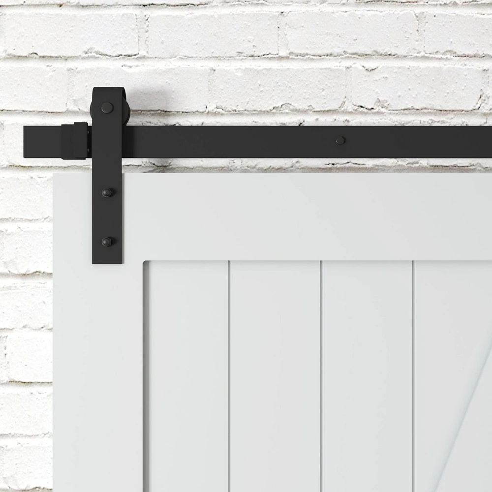 Urban Woodcraft Sonoma Z-Panel Barn Door (Grey)
