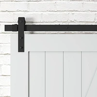 Urban Woodcraft Sonoma Z-Panel Barn Door (Grey)