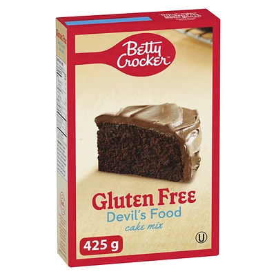 Betty Crocker Devil's Food Cake Mix, Gluten Free, 425 g, 10 Servings, 425 g