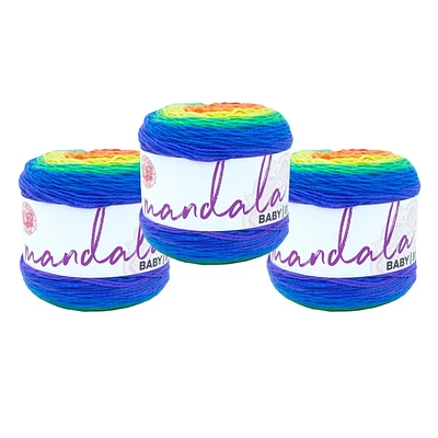 Fil Lion Brand Mandala® Baby Fil de acrylique léger/DK n° 3, 150g/ 540m