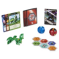 Starter Pack Bakugan, Coffret de 3, Fenneca Ultra, Figurines articulées Geogan Rising à collectionner