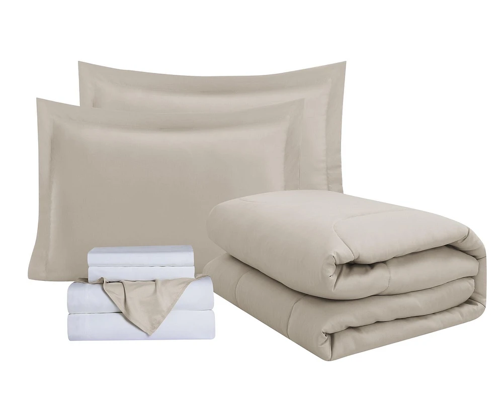 Super Soft Microfiber Bed in a Bag Set