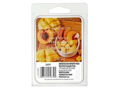 MAINSTAYS PÊCHE ET MANGUE CUBES DE CIRE