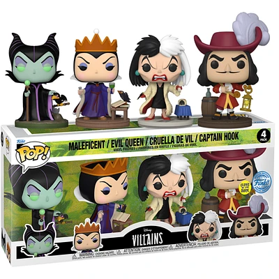 Funko POP Disney: Villains 4PK