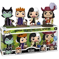 Funko POP Disney: Villains 4PK