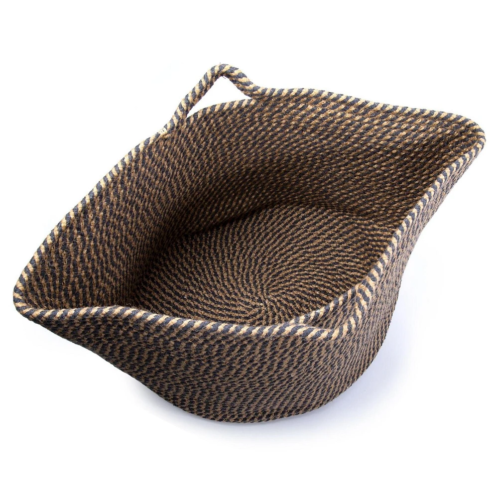 Truu Design Panier de rangement en corde avec poignées