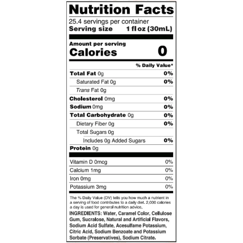 Skinny Mixes, Sugar Free Syrup, Maple Donut, 750ml Skinny Mixes, Sugar Free Syrup, Maple Donut, 750ml