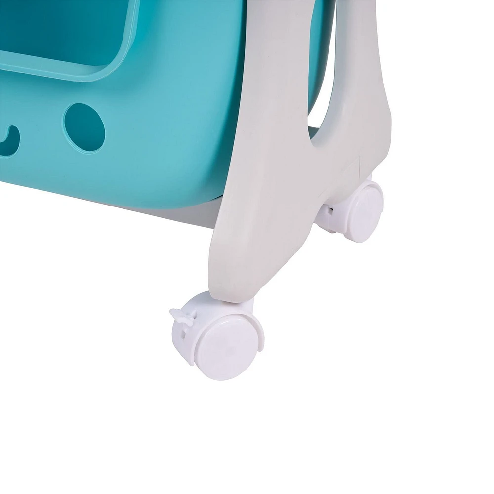 Neatfreak Kids Chariot de rangement roulant 2 niveaux