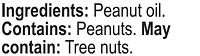 Peanut Oil, 2.84L
