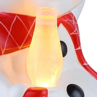 Figurine de bonhomme de neige nostalgique Mr. Christmas de 9 po