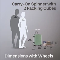 3-Piece Hardside Luggage Set