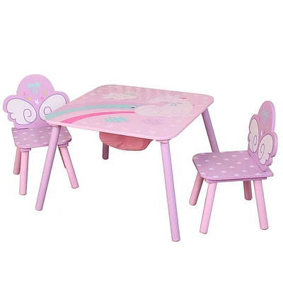 Unicorn Table and Chair Set