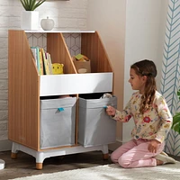 KidKraft Meuble avec bacs de rangement Mid-Century Kid
