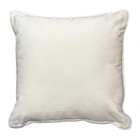 Christmas Tapestry Cushion Red Car Avec Cadeaux 18X18 - Ensemble De 2