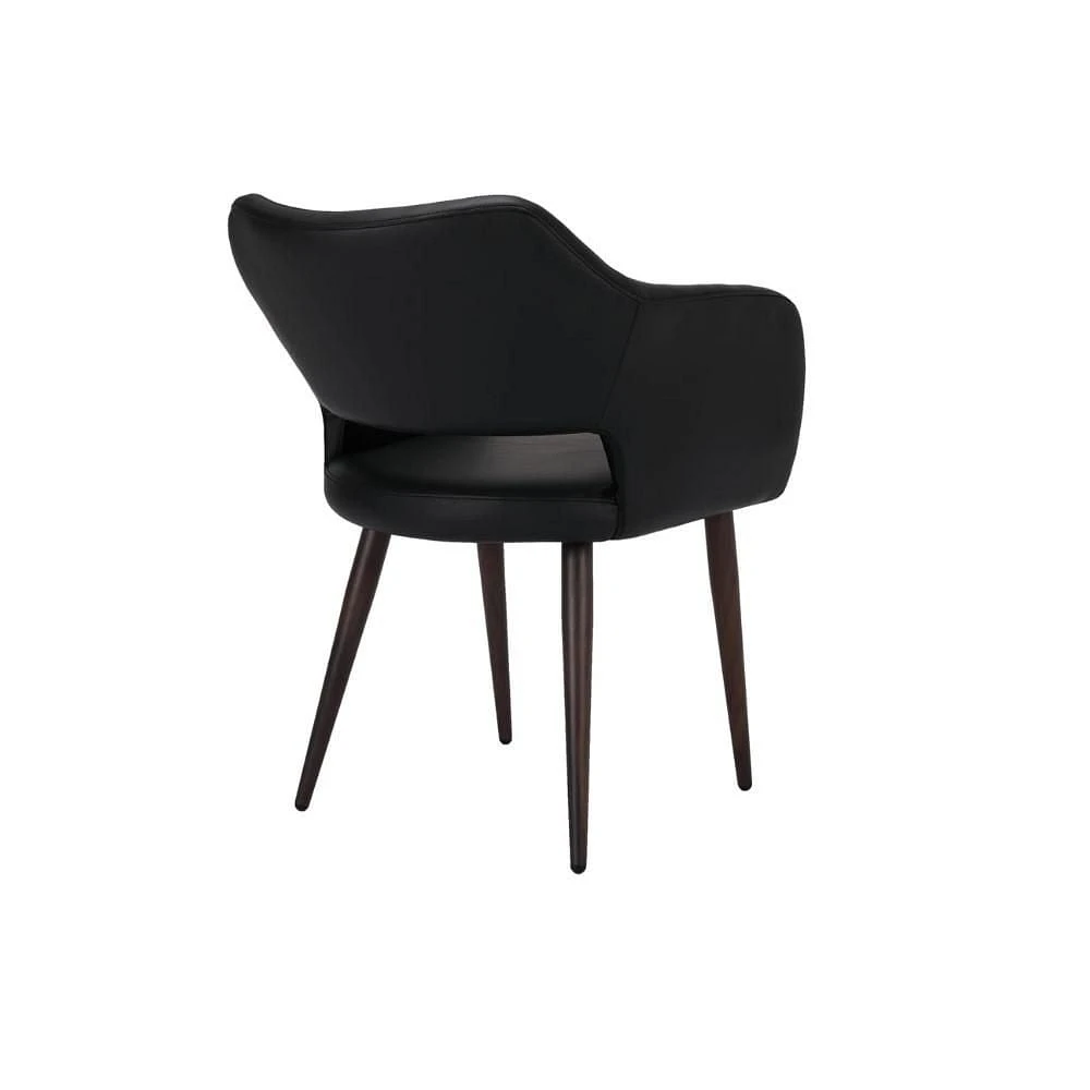 CHAISE DE CONFÉRENCE (PU) en Noir ENSEMBLE DE 2