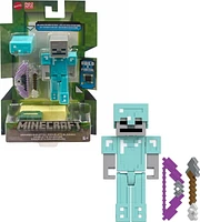 Minecraft Toys 3.25-inch Armed Skeleton Action Figure Collection