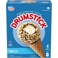 NESTLÉ® DRUMSTICK® Vanille, emballage de 4 4 x 140 ml 560 ML