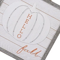 WOODEN WALL SIGN