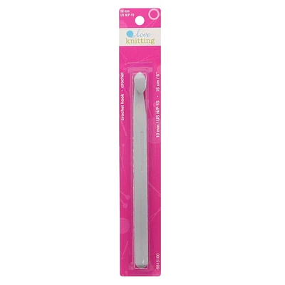 Love Knitting Crochet Hook, 15 cm/6"