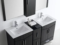 Imaginations Américaines  60 pouces W Vanity Base Set  Gris