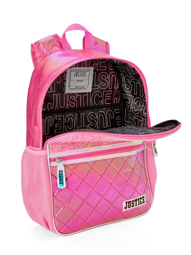 Ensemble de sac à dos initial 2 pièces Justice