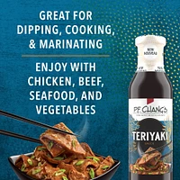 P.F. Chang's Home Menu Teriyaki Sauce, 350 mL, Our Teriyaki sauce with soya sauce, pineapple juice concentrate and sake wine make bold and perfectly balanced flavours