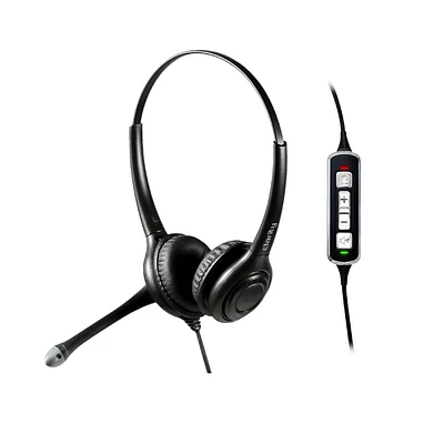 Casque et microphone amplifiés Clarity - Noir