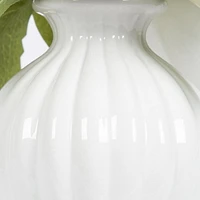 Enola Peonies in Ceramic Pot, 7.5"H x 4"Diameter