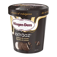 HÄAGEN-DAZS EXTRÄAZ Cookies & Cream Ice Cream 450 ml, E-HAGEN DAZS HD EXTRZ CKS&CRM