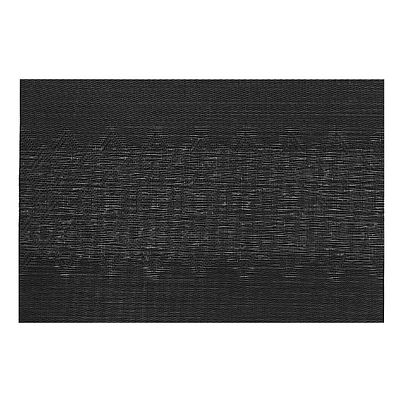 IH Casa Decor Vinyl Placemat Diamond Band Black - Set of 12