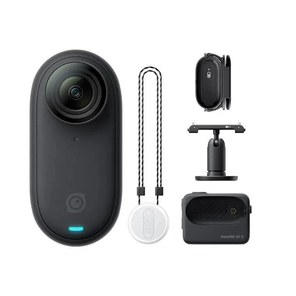 Insta360 GO 3 Action Standalone Camera - 64 GB - Black